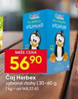 Hruška Čaj Herbex nabídka