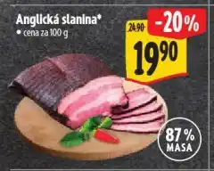 Albert Anglická slanina nabídka