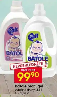 Hruška BATOLE Prací gel nabídka