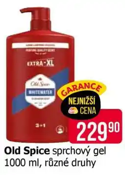 Teta Old Spice sprchový gel nabídka