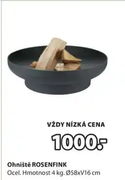 JYSK OHNIŠTĚ ROSENFINK nabídka