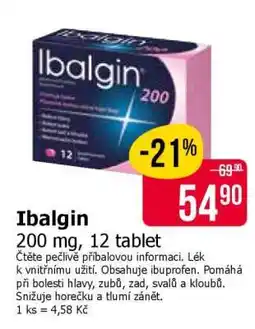 Teta ibalgin nabídka