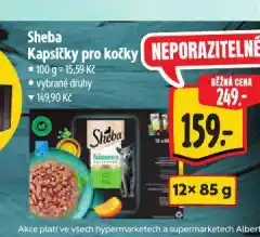 Albert Sheba kapsičky pro kočky nabídka