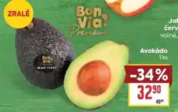Billa Avokádo Bon Via! Premium nabídka