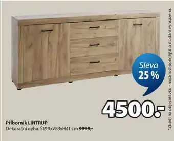 JYSK PŘÍBORNÍK LINTRUP nabídka