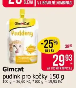 Teta Gimcat pudink pro kočky 150 g nabídka