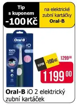 Teta Oral-B iO 2 elektrický zubní kartáček nabídka