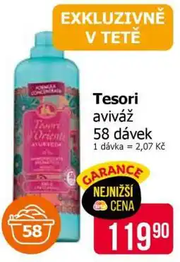 Teta Tesori aviváž nabídka