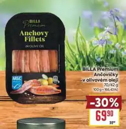 Billa BILLA Premium Ančovičky v olivovém oleji nabídka