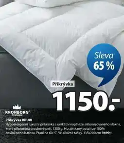 JYSK PŘIKRÝVKA BRURI nabídka