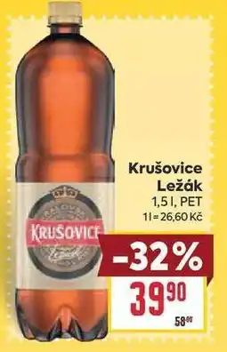 Billa Krušovice ležák nabídka