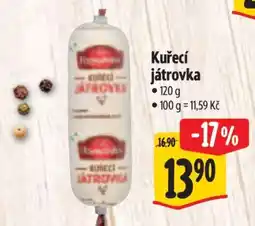 Albert Kuřecí játrovka nabídka