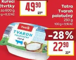 Billa Tatra tvaroh polotučný nabídka