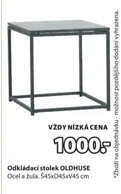 JYSK ODKLÁDACÍ STOLEK OLDHUSE nabídka