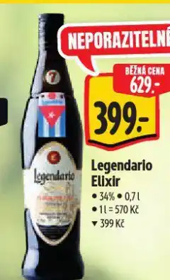 Albert Legendario elixir nabídka