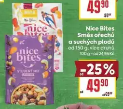 Billa Nice Bites Směs ořechů a suchých plodů nabídka