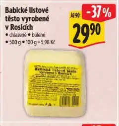 Albert Babické listové těsto nabídka