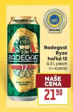 Billa Radegast Ryze Hořká 12 nabídka