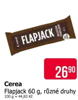 Teta Cerea Flapjack 60 g, různé druhy nabídka