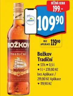 Albert Božkov tradiční nabídka