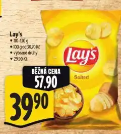 Albert Lay's chipsy nabídka