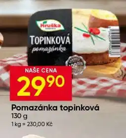 Hruška Pomazánka topinková nabídka