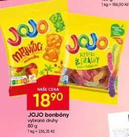 Hruška JOJO bonbony nabídka