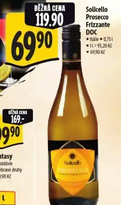 Albert Solicello prosecco frizzante doc nabídka