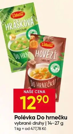 Hruška POLÉVKA DO HRNEČKU nabídka