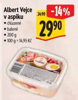 Albert Albert Vejce v aspiku nabídka