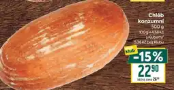 Billa Chléb konzumní nabídka
