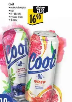 Albert Cool nealkoholické pivo nabídka