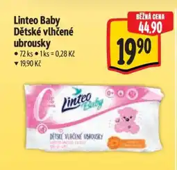 Albert Linteo Baby dětské vlhčené ubrousky nabídka
