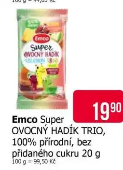 Teta Emco Super ovocný hadík Trio nabídka