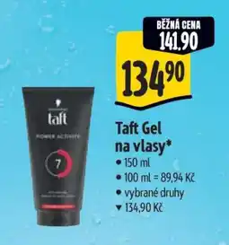 Albert Taft Gel na vlasy nabídka