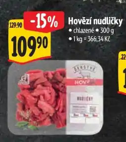 Albert Hovězí nudličky nabídka