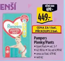 Albert Pampers Plenky Pants nabídka