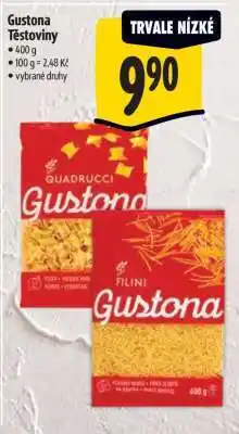 Albert Gustona Těstoviny nabídka