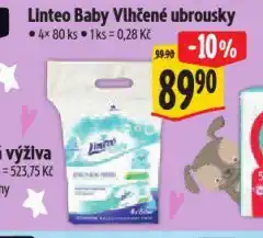 Albert Linteo baby dětské vlhčené ubrousky nabídka