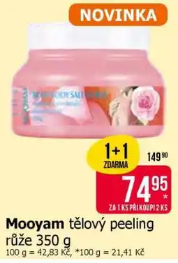 Teta Mooyam tělový peeling růže 350 g nabídka