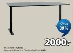 JYSK Psací stůl STAUNING nabídka