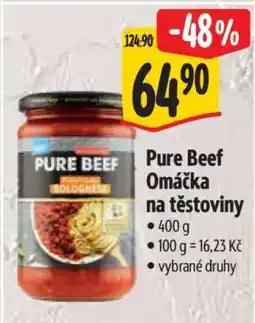 Albert Pure Beef Omáčka na těstoviny nabídka