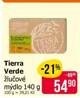 Teta Tierra Verde žlučové mýdlo 140 g nabídka