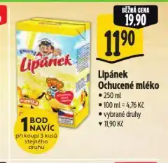 Albert Lipánek ochucené mléko nabídka