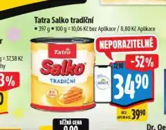 Albert Tatra salko tradiční nabídka