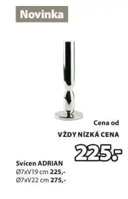 JYSK Svícen ADRIAN nabídka