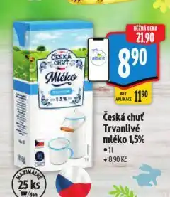 Albert Trvanlivé mléko nabídka