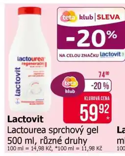 Teta Lactovit nabídka