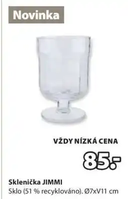 JYSK Sklenička JIMMI nabídka