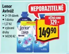 Albert Lenor aviváž nabídka